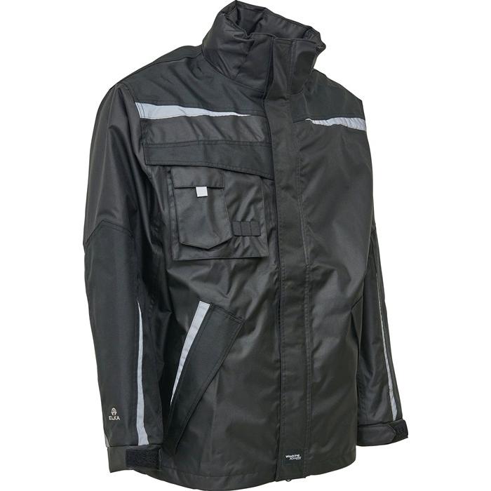 Elka, Arbeitsjacke, Regenschutzjacke WORKING XTREME Gr.XXL schwarz RAINWEAR (XXL)