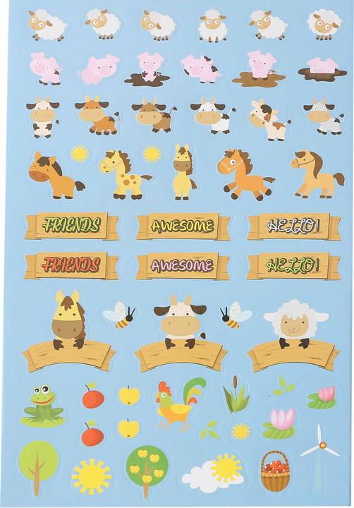 Actual product image I Am Creative Sticker book (200 Sticker)