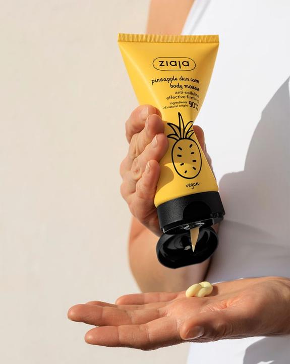 Actual product image Ziaja Pineapple Body Foam (160 ml)