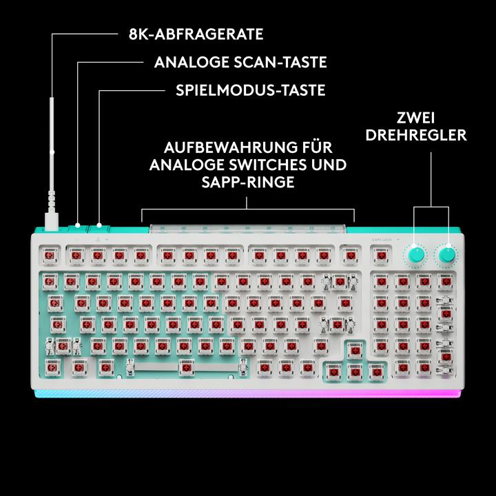 Produktbild Logitech G G512 X 98 (DE, Kabelgebunden)