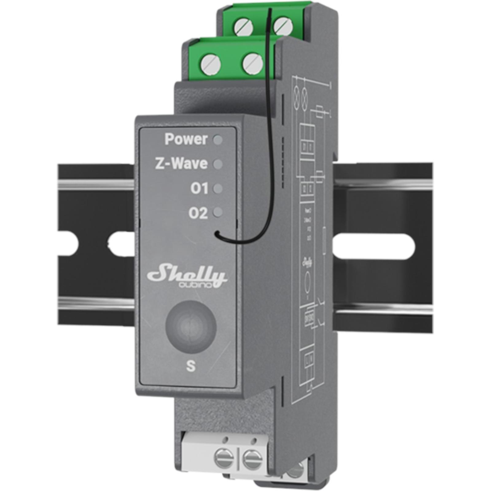 Thumbnail - Shelly Relais "Wave Pro 2" max 25A Z-Wave DIN-Rail, Relais