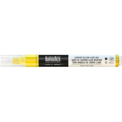 Winsor & Newton, Marker, Paint Marker Fin Cadmium Yellow Light Hue 159 (Schwarz, Weiss, 2 mm, 1 x)
