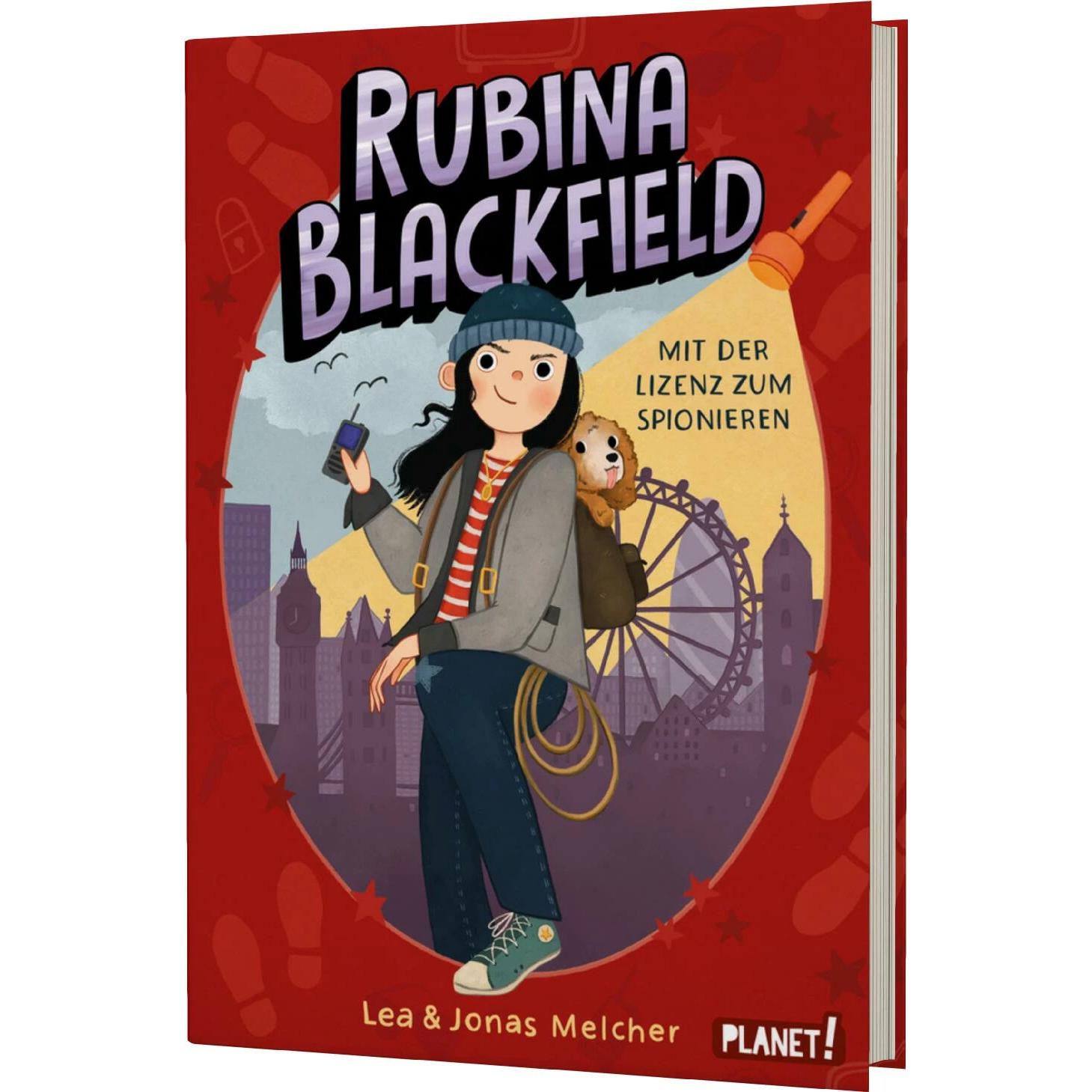 Rubina Blackfield 1: Mit der Lizenz zum Spionieren, Kinderbücher von Lea Melcher, Jonas Melcher