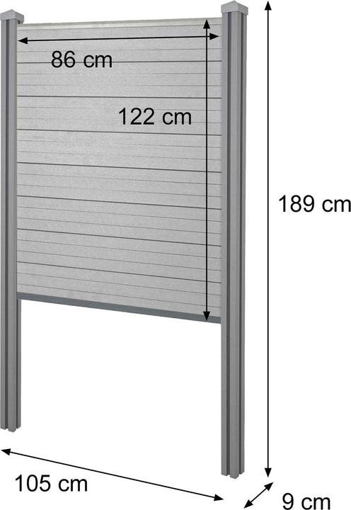 Produktbild MCW Savoie-WPC-B (105 cm)