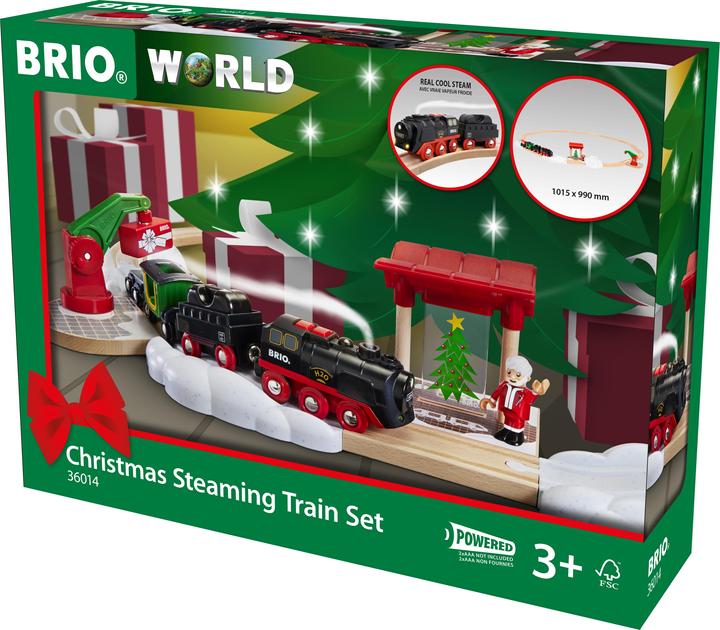Brio Dampflok Weihnachts-Set