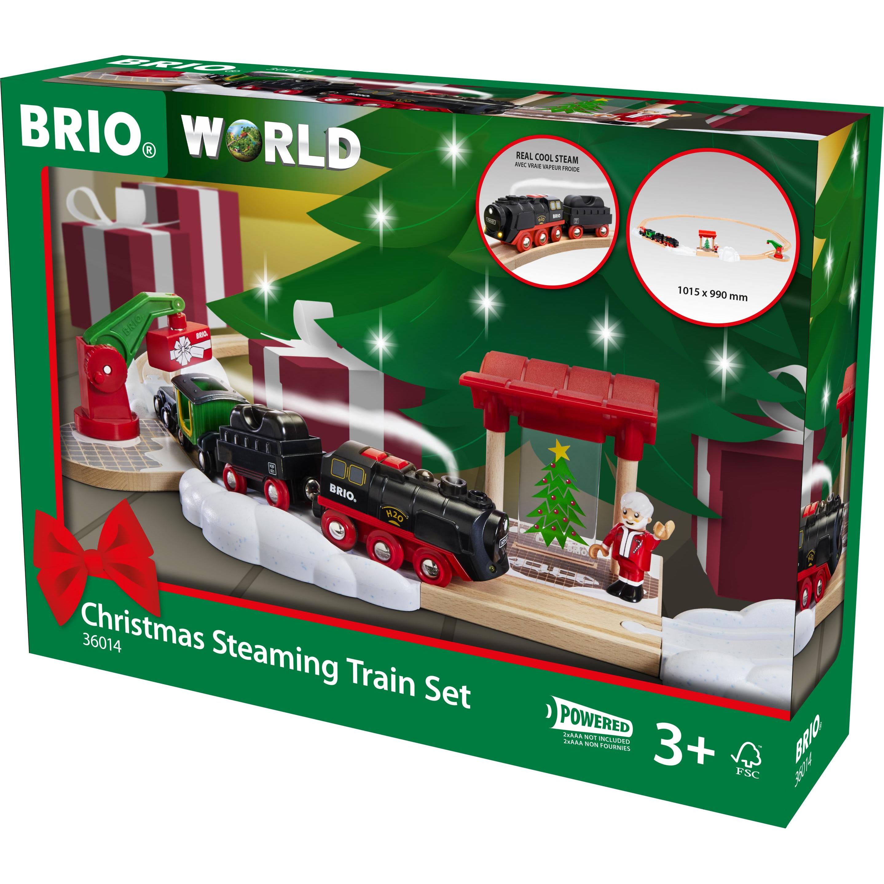 Brio Dampflok Weihnachts-Set