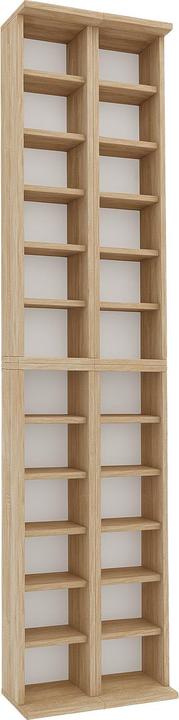 Produktbild VCM Holz CD DVD Stand Regal Almera (42 x 20 x 180 cm)