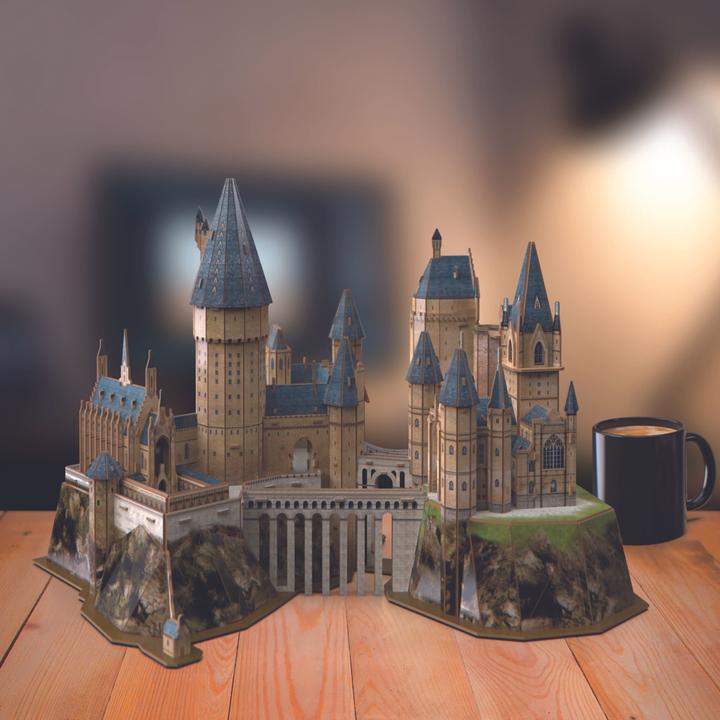 Actual product image Spin Master 4D PUZZLE Harry Potter Hogwarts Castle (209 pieces)