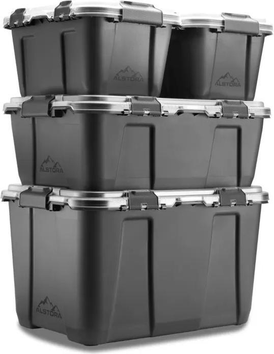 Immagine prodotto Alstora Hochgeschütztes Aufbewahrungsbox Kit (69 x 48 x 39 cm, 76 l)