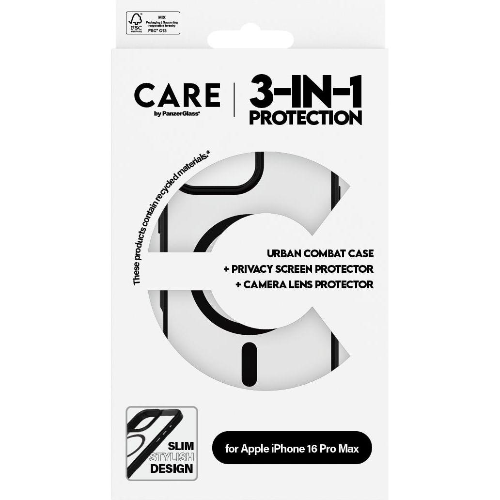 Thumbnail - Care Case Flagship (1 Stück, Apple iPhone 16 Pro Max), Smartphone Schutzfolie, Transparent