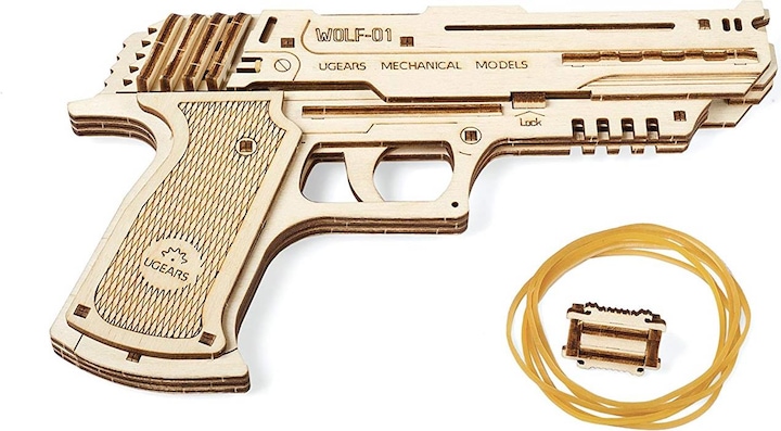 Actual product image Ugears Small firearm