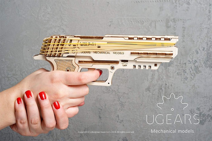 Actual product image Ugears Small firearm
