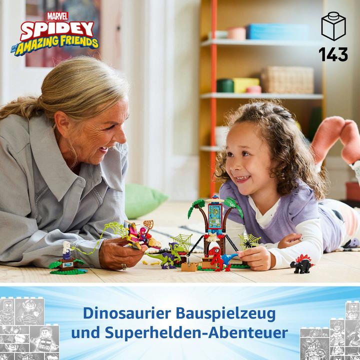 Immagine prodotto LEGO Showdown am Baumhaus: Spidey-Rex vs. Gobby-Raptor (11200, LEGO Marvel)