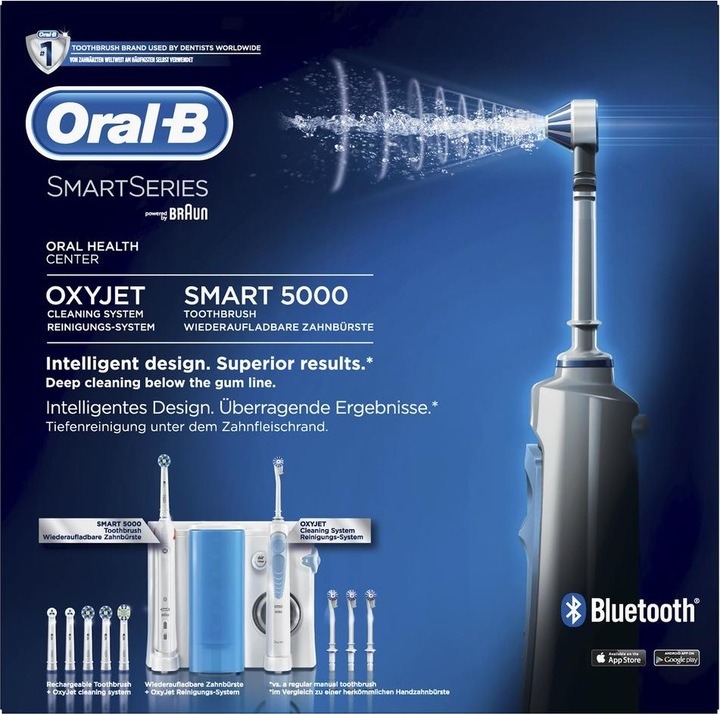 Actual product image Oral-B OxyJet Smart 5001 (Oscillating toothbrush)
