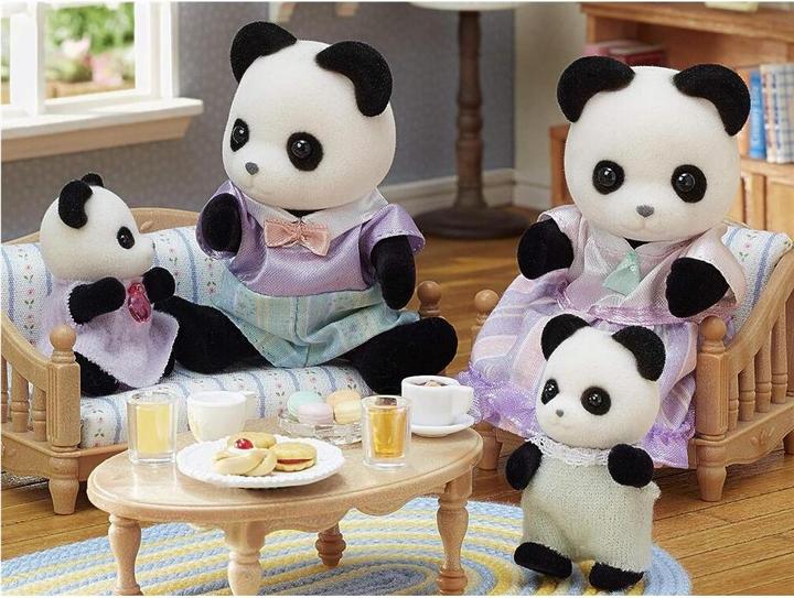 Image du produit Sylvanian Families Famille de pandas