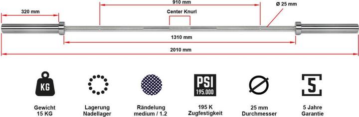 Produktbild ATX Weightlifting Womens Bar