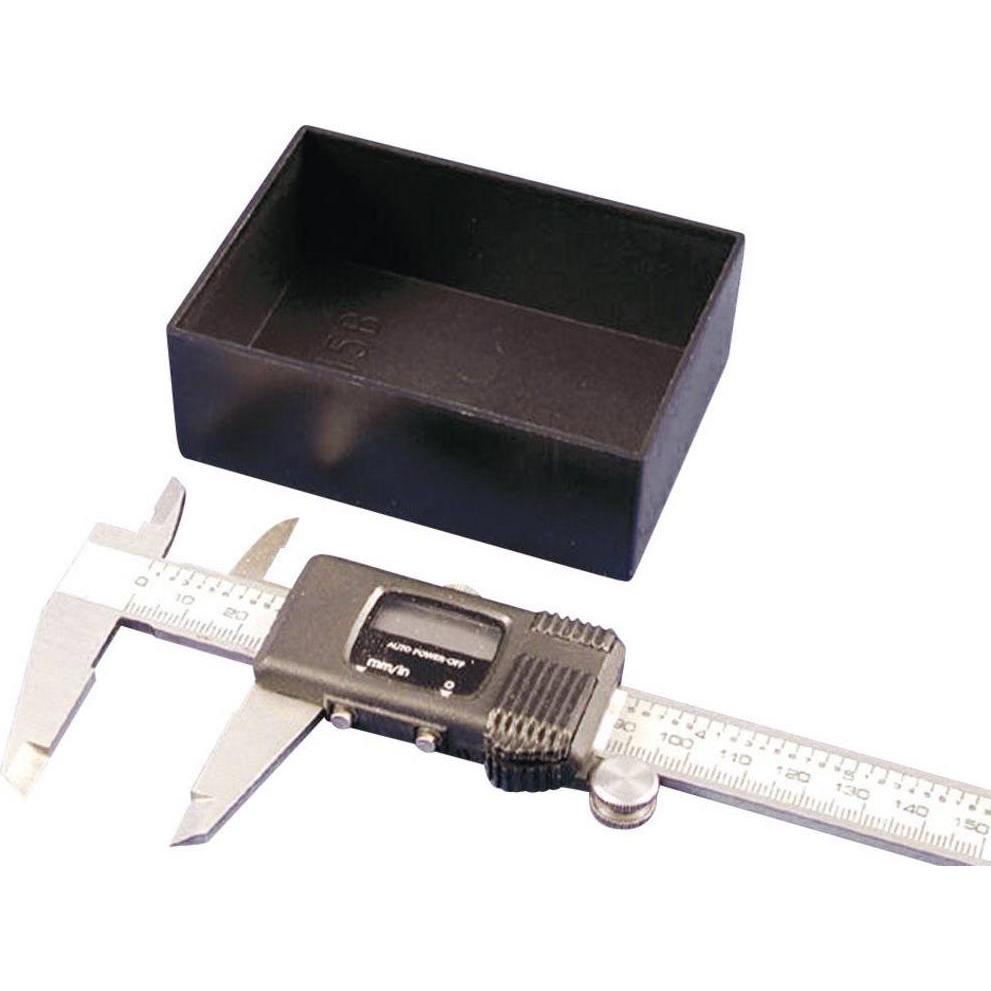 Hammond Nero 1596B110-10 Verguss-Gehäuse Abs Schwarz 10 St. (Case), Accessori Di Elettronica + Alloggiamento,