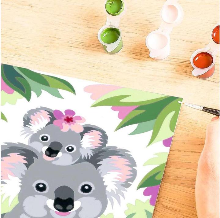 Produktbild Ravensburger CreArt - Malen nach Zahlen 20050 - Koala Cuties - Kinder ab 9 Jahren - Jubiläum 50
