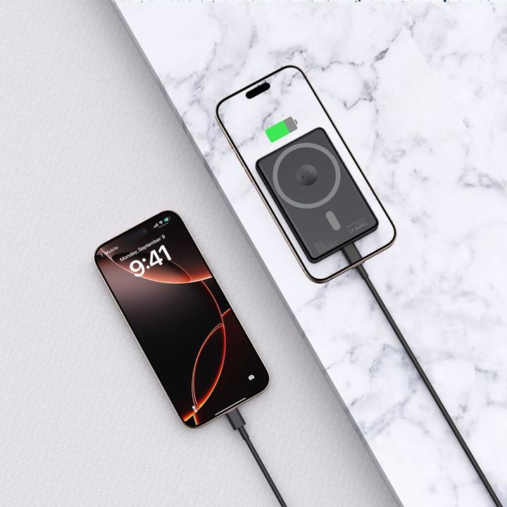 Immagine prodotto Tech-Protect PB33 LifeMag MagSafe 5000mAH powerbank - black (5000 mAh)