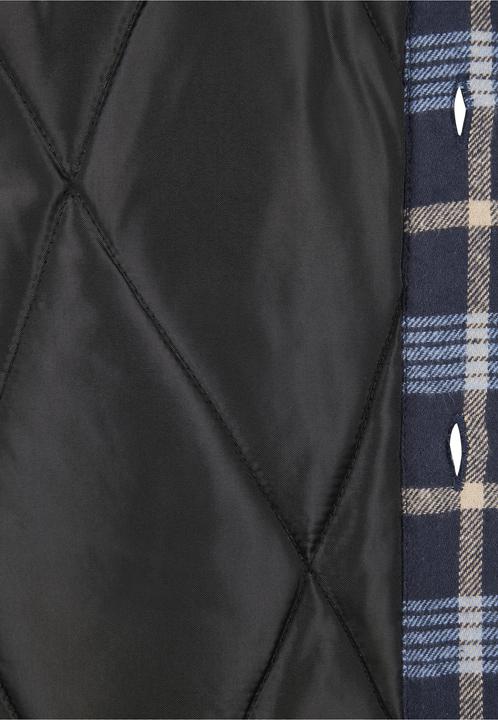 Actual product image Urban Classics Plaid Quilted Shirt Jacket (M)