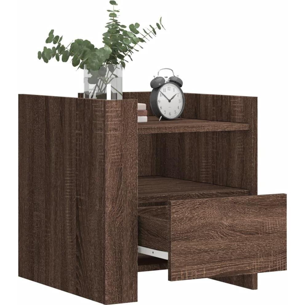 Thumbnail - VidaXL, Nachttisch, Leska (45 x 50 x 50 cm)