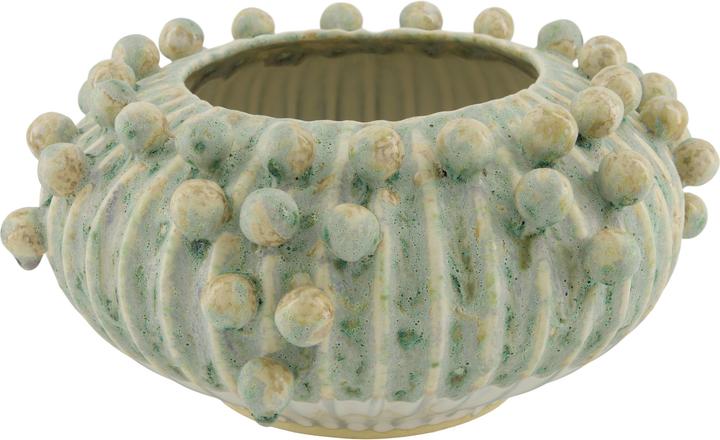 Decofinder Mit Kugeln, Keramik, Mixgrün