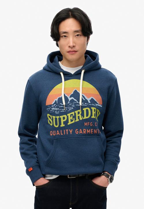 Produktbild Superdry Great Outdoors lockeres Hoodie mit Core Logo (S)