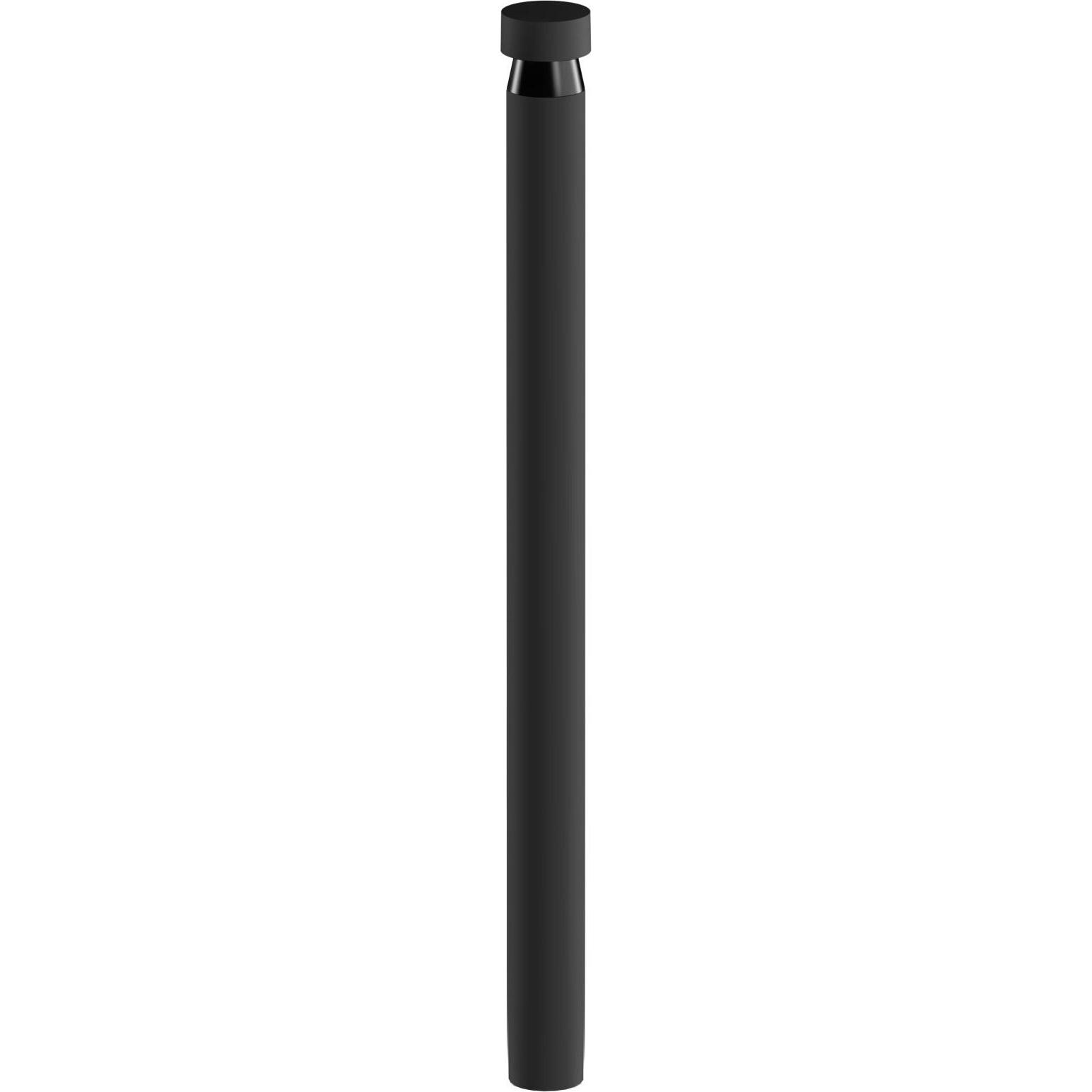 Linea, Gartenbeleuchtung, LED-Pollerleuchte 7W Buzzer IP65 3000K 46lm 1LED gr Alu Kst tr (46 lm, IP65)