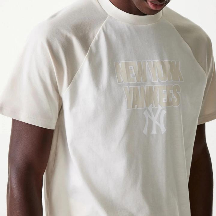 New Era Oversize T-Shirt New York Yankees Raglan (M)