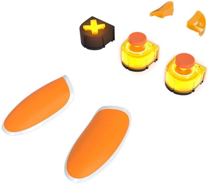 Actual product image Thrustmaster AddOn Gamepad Thrustm. eswap X LED ORANGE CRYSTAL P.XBO/PC (Xbox Series X, PC, Xbox One S, Xbox One X, Xbox Series S)
