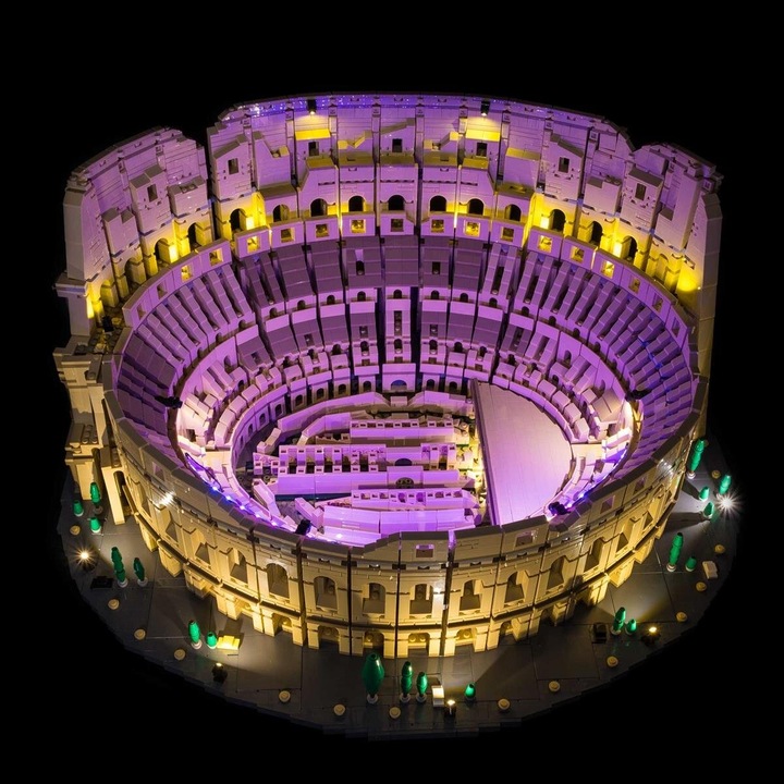 Actual product image Light my bricks LED light set for LEGO Colosseum