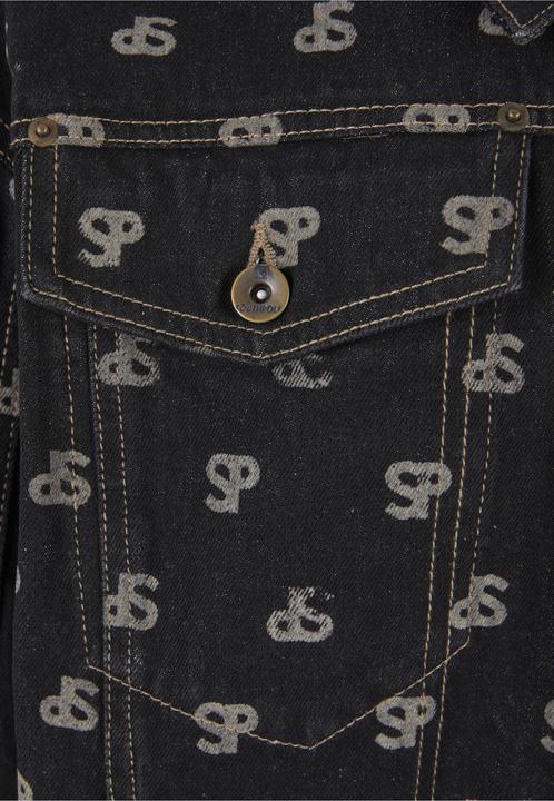 Produktbild Southpole Bleched AOP Denim Jacket - 176105 (S)