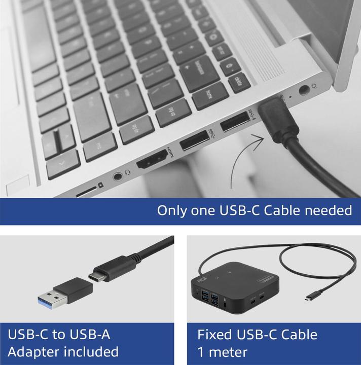 Produktbild ACT AC7150 (USB-C, 9 Ports)
