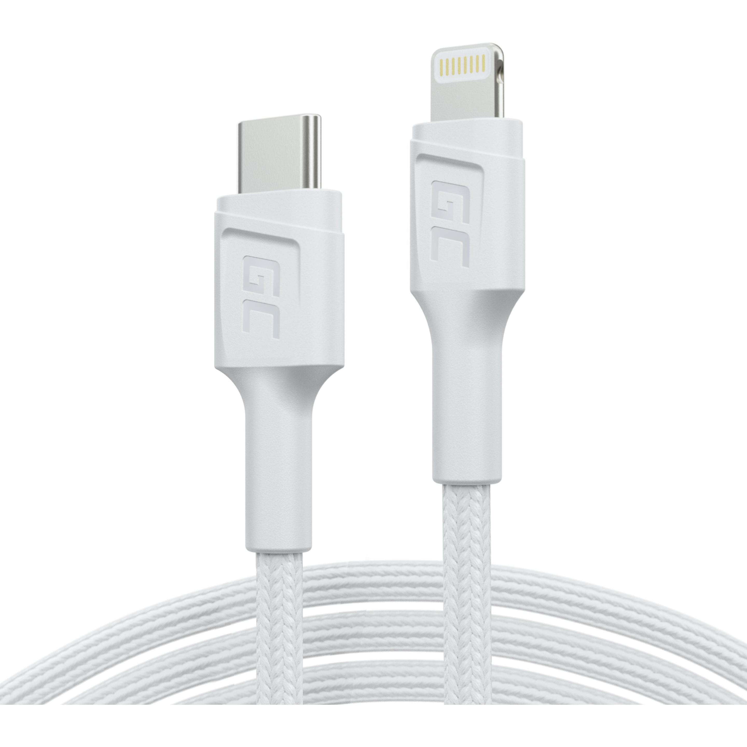 GreenCell USB-C - Lightning MFi 1m for Apple iPhone (1 m, USB 3.2 Gen 1), USB Kabel