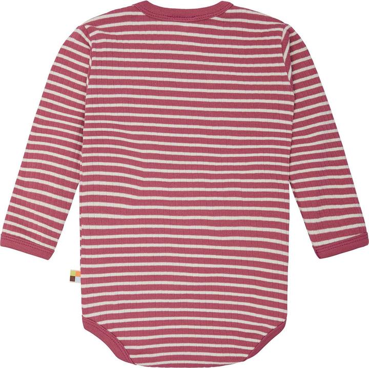 Produktbild loud + proud Wickelbody langarm gestreift mit Rippe (74)