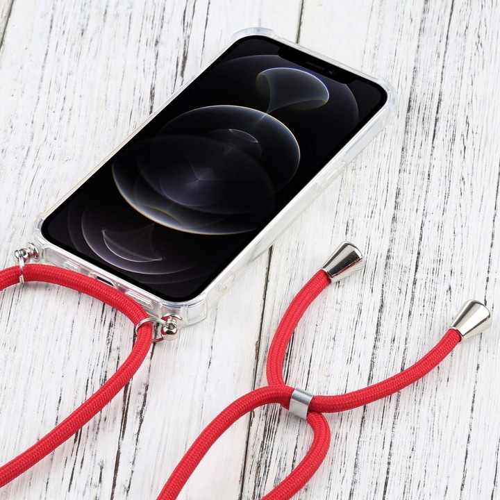 Actual product image König Design Case Mobile Protection for Apple iPhone 13 Pro Max Case Cover Case Bumper Red