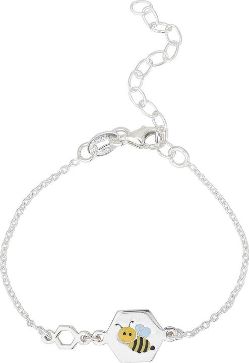 Immagine prodotto Leyda Armband Biene (16 cm, Argento 925, Smalto)