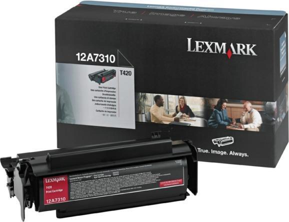 Produktbild Lexmark 12a7310k (BK)