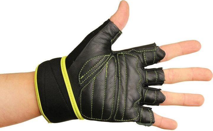 Actual product image Fitness Mad Mens Core Fitness Leather Training Gloves (XL)