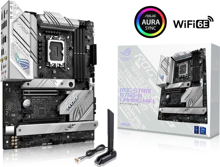 Produktbild ASUS ROG STRIX B760-A GAMING WIFI (LGA 1700, Intel B760, ATX)