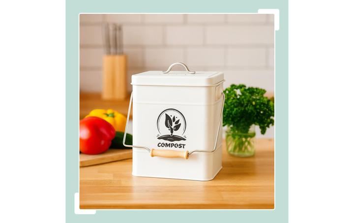 Produktbild Relaxdays Komposteimer mit Geruchsfilter 6 Liter (6 l)