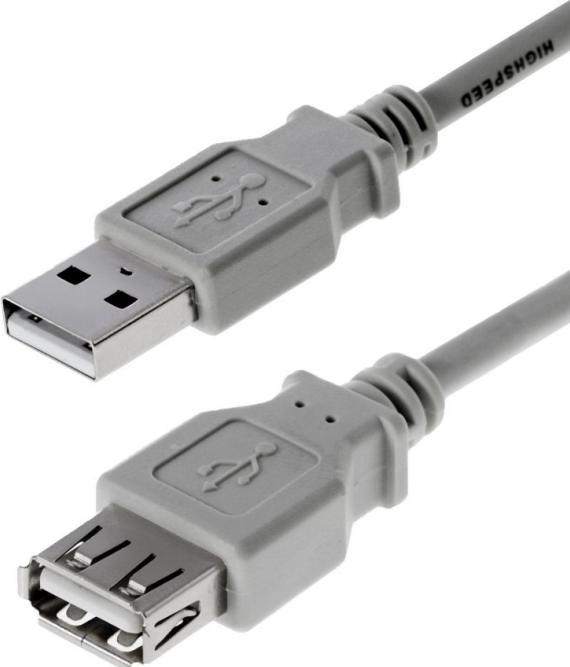 Usb 2.0 A - Usb 2.0 B, 1.8m Cable Usb 1,8 M Usb A Usb B Gris con Ofertas en Carrefour | Ofertas