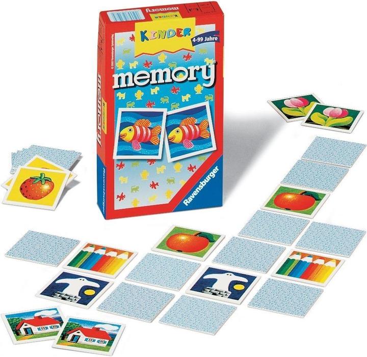 Actual product image Ravensburger mini memory (French, German, Italian, 2 - 8 Players)