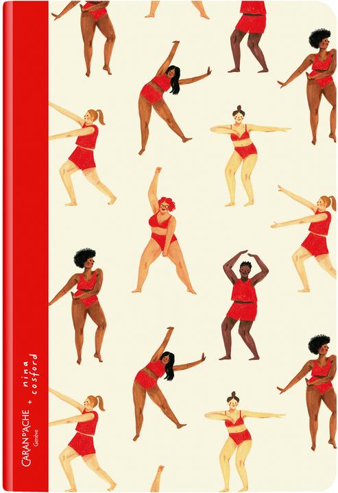 Caran d'Ache Album de coloriage Nina Cosford Special Edition (A5, Blanc, Couverture rigide)