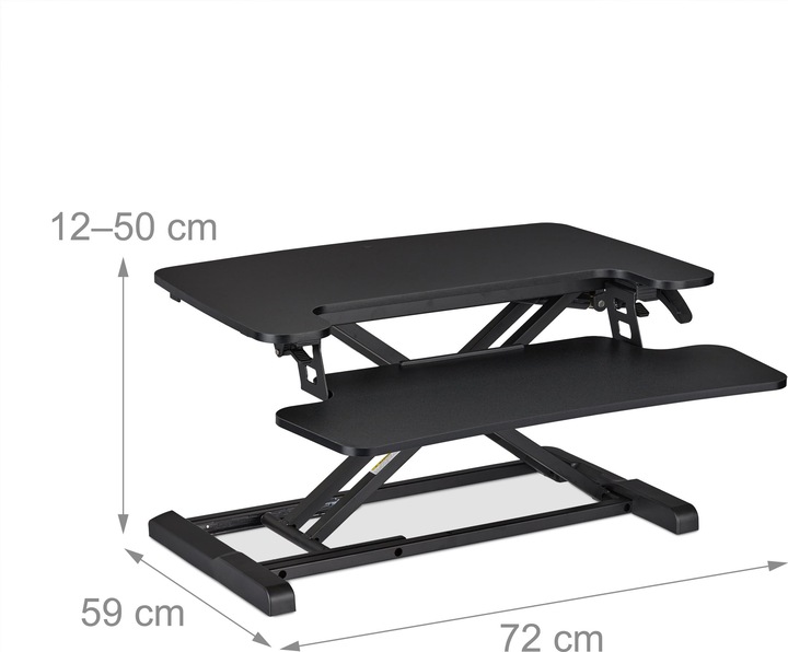 Actual product image Relaxdays Desk attachment