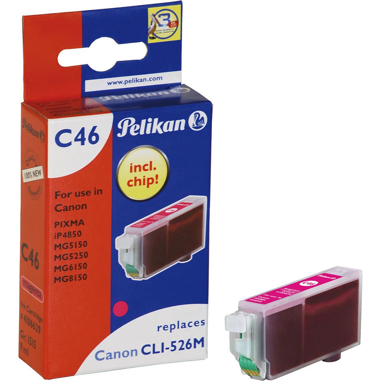 Pelikan, Druckerpatrone, Cli-526 (M)