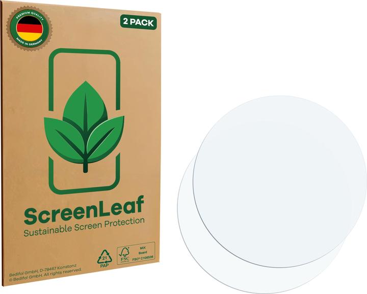Actual product image ScreenLeaf Screen Protector sustainable Screen Protection, clear, anti-scratch (2 pcs., Apple iPad Air 11 2025)