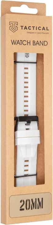 Produktbild Tactical Strap - Quick Release Silicone Band 20mm White (20 mm, Silikon)
