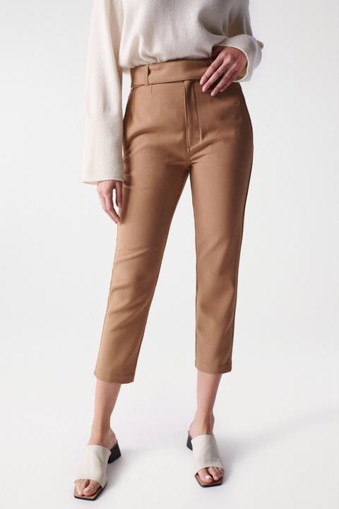 Actual product image Salsa Jeans Chino trousers Chino Cropped Slim High Waist (30)
