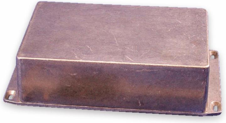 Immagine prodotto Hammond Alloggiamento in alluminio, 1590DFL, 187,5x119,5x56 mm, con flangia di montaggio (Case)